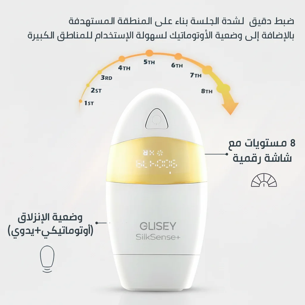 ليزر ازالة الشعر glisey